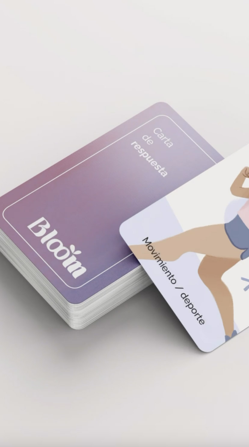 Cartas de juego bloom